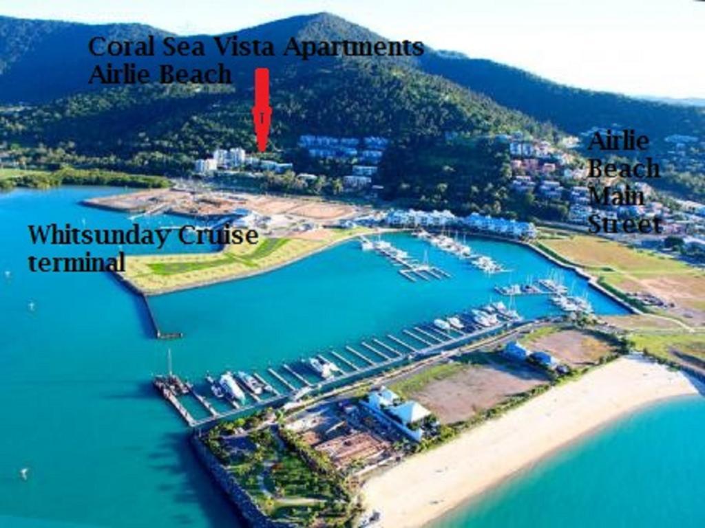 Coral Sea Vista Apartments Airlie Beach Buitenkant foto